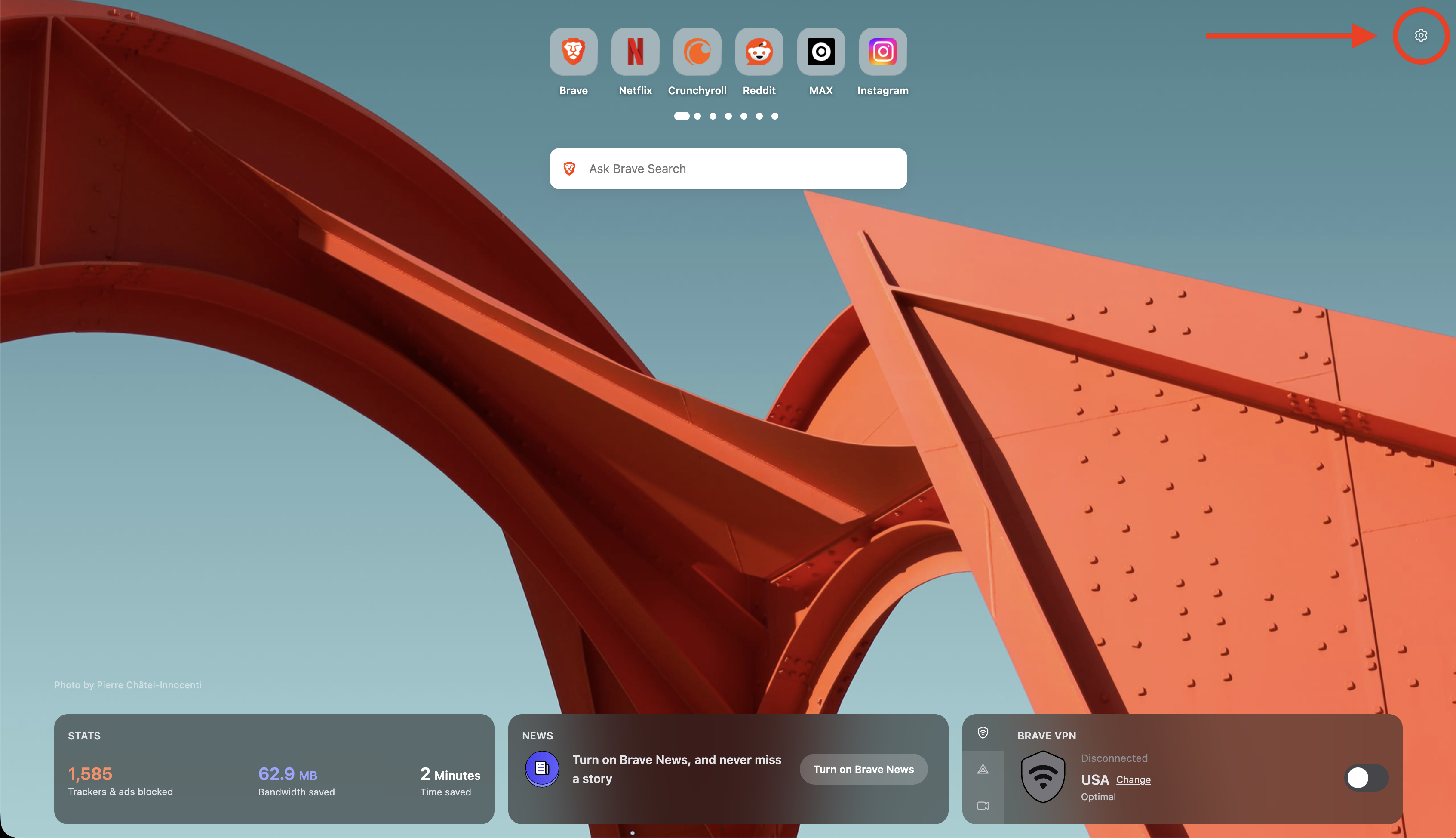 How do I customize my New Tab Page? – Brave Help Center